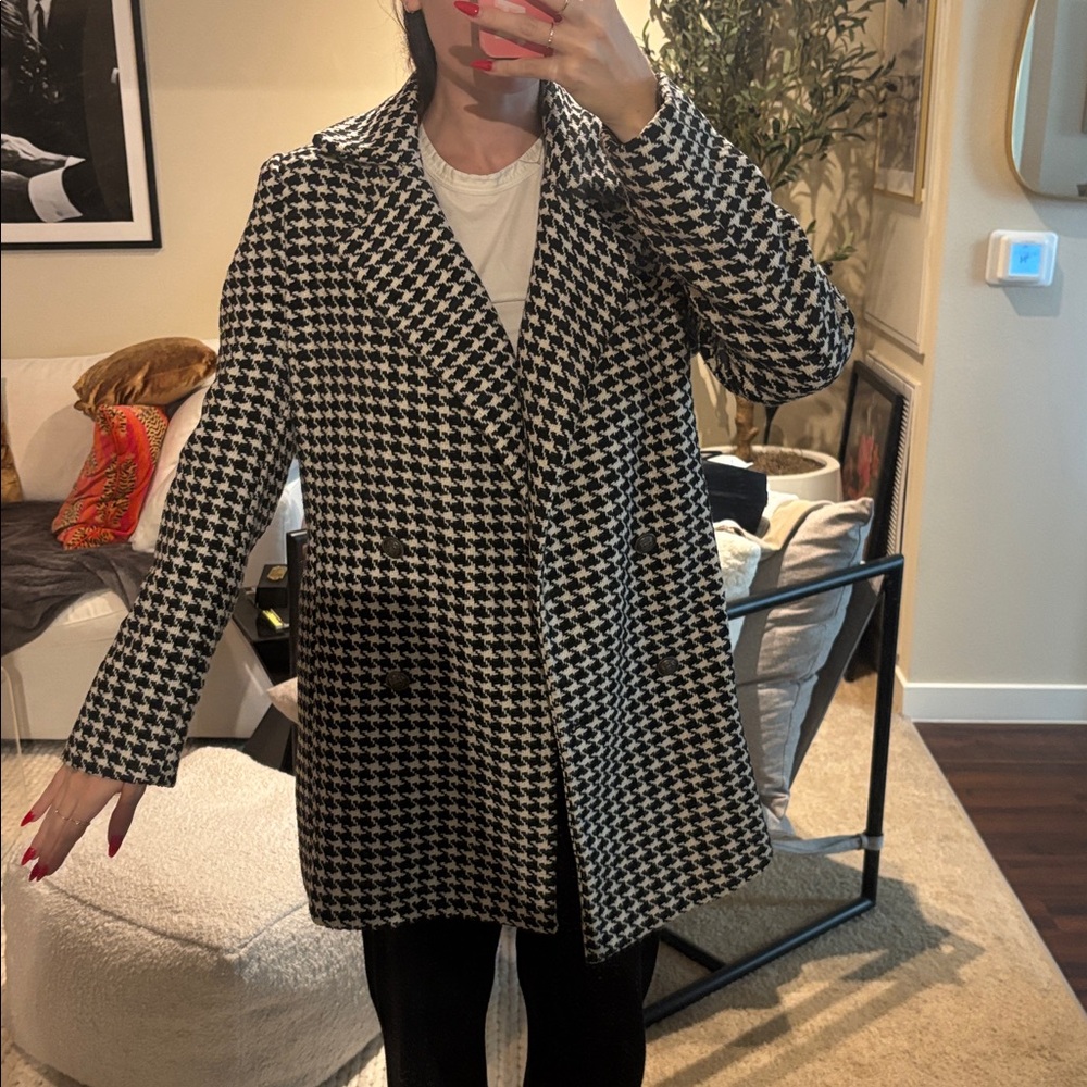 Houndstooth Peacoat - image 2